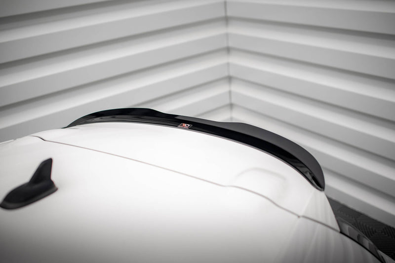 Maxton spoiler cap til Volkswagen Scirocco R – blank sort – billede 3 af 5