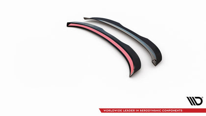 Maxton spoiler cap til Volkswagen Scirocco R – blank sort – billede 4 af 5