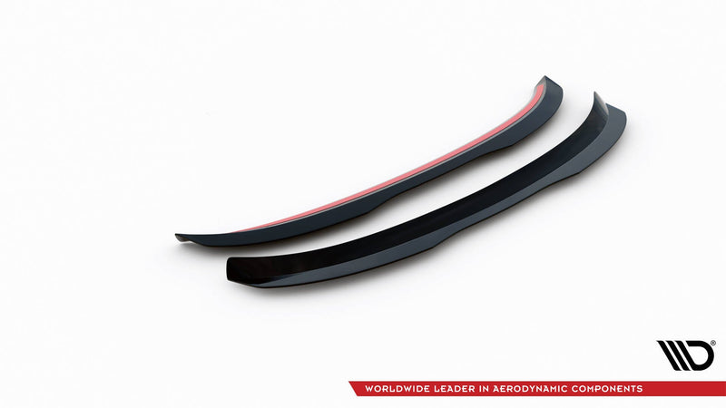 Maxton spoiler cap til Volkswagen Scirocco R – blank sort – billede 5 af 5