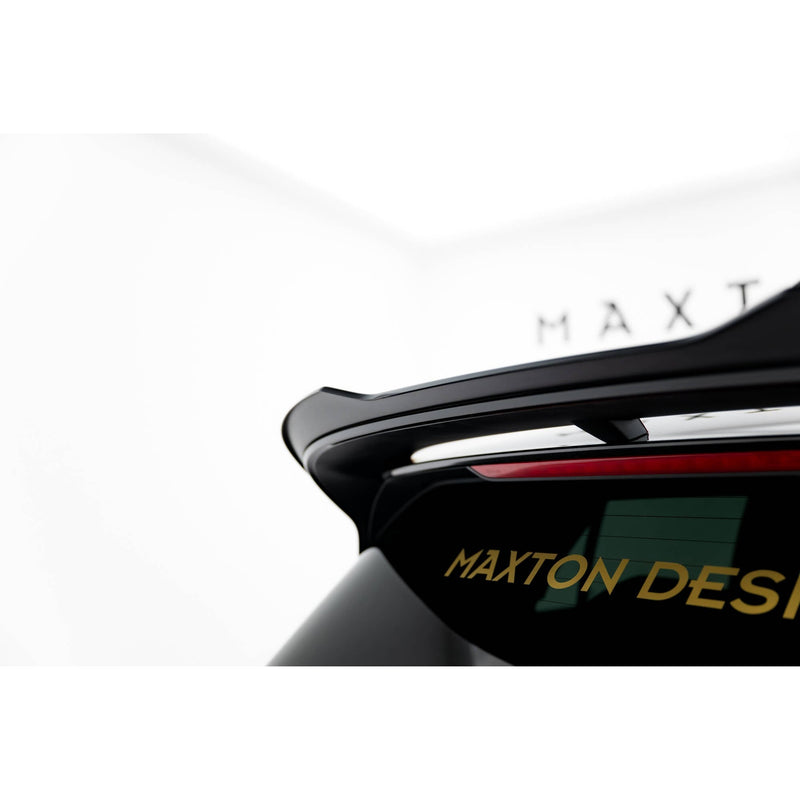 Maxton spoiler cap til Volkswagen Golf GTI Clubsport Mk8 Facelift – blank sort – billede 3 af 7