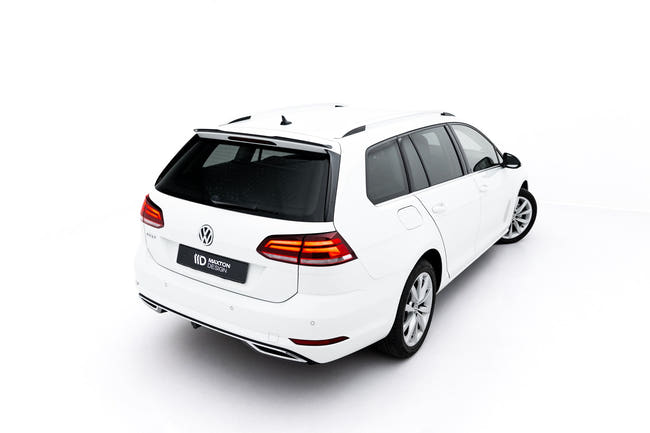 Maxton spoiler cap til Volkswagen Golf Variant Mk7 – blank sort – billede 1 af 6