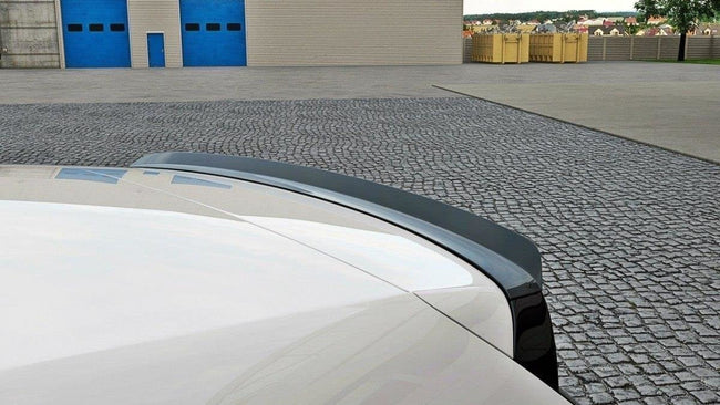 Maxton spoiler cap til Volkswagen Polo GTI Mk5 Facelift – blank sort – billede 1 af 2