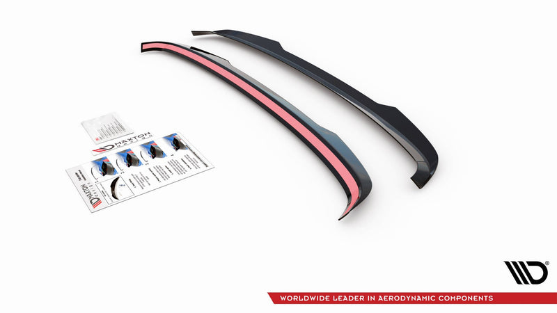 Maxton spoiler cap til Volkswagen Tiguan Mk2 – blank sort – billede 4 af 5