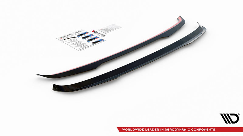 Maxton spoiler cap til Volkswagen Tiguan Mk2 – blank sort – billede 5 af 5
