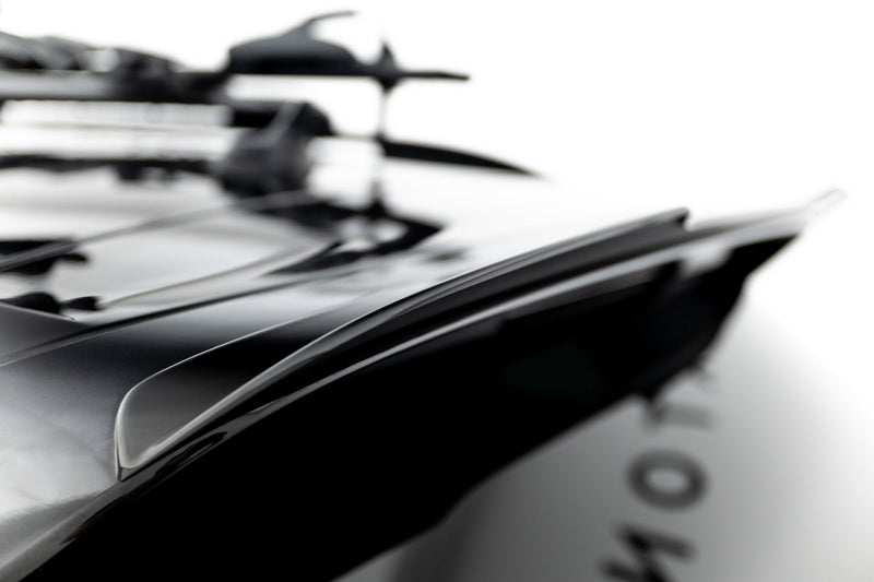Maxton spoiler cap til Volkswagen Tiguan R / R-Line Mk2 / Mk2 Facelift – blank sort – billede 2 af 6