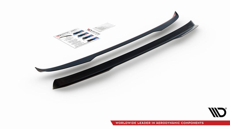 Maxton spoiler cap til Volkswagen Touareg R-Line Mk3 – blank sort – billede 5 af 5
