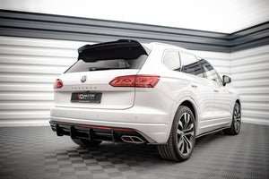 Maxton spoiler cap til Volkswagen Touareg R-Line Mk3 – blank sort – billede 2 af 5