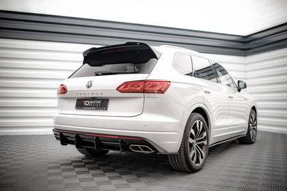 Maxton spoiler cap til Volkswagen Touareg R-Line Mk3 – blank sort – billede 2 af 5