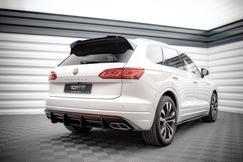 Maxton spoiler cap til Volkswagen Touareg R-Line Mk3 – blank sort – billede 2 af 5