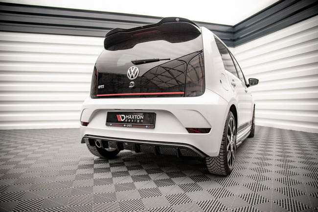 Maxton spoiler cap til Volkswagen Up GTI – blank sort – billede 2 af 4