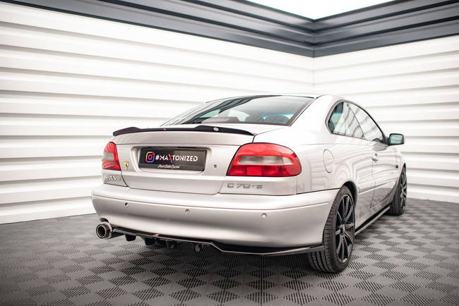 Maxton spoiler cap til Volvo C70 Mk1 – blank sort – billede 2 af 5