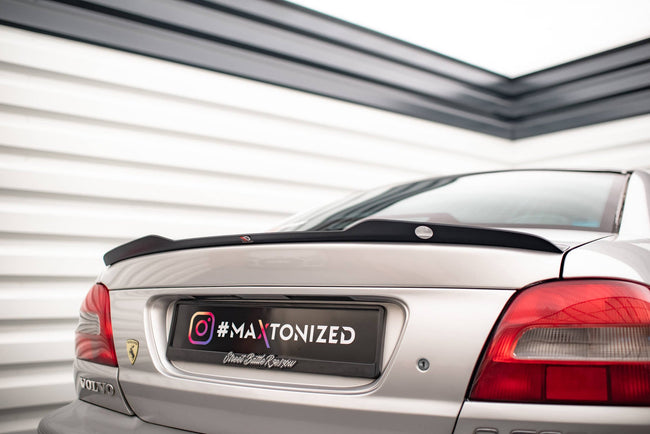 Maxton spoiler cap til Volvo C70 Mk1 – blank sort – billede 1 af 5