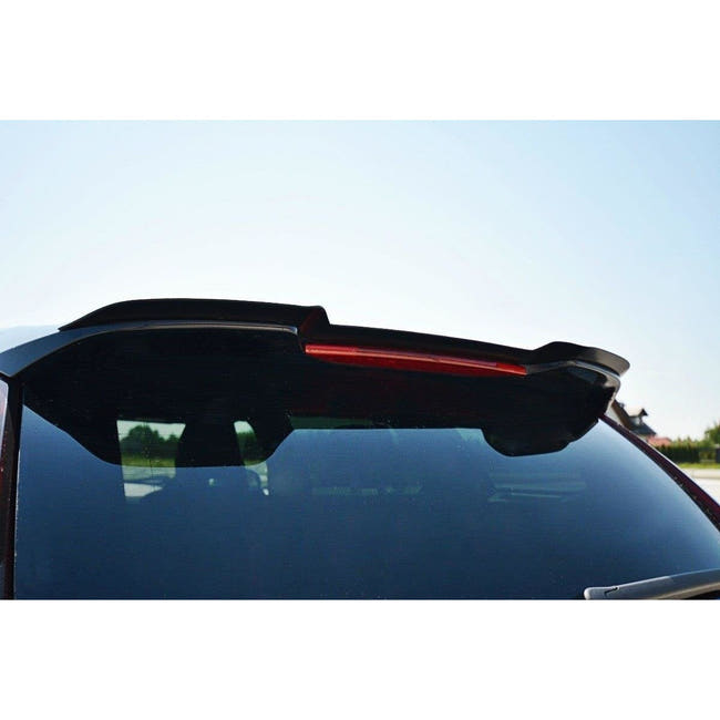 Maxton spoiler cap til Volvo V60 Polestar Facelift – blank sort – billede 1 af 5