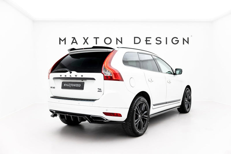 Maxton spoiler cap til Volvo XC60 Mk1 Facelift – blank sort – billede 3 af 6