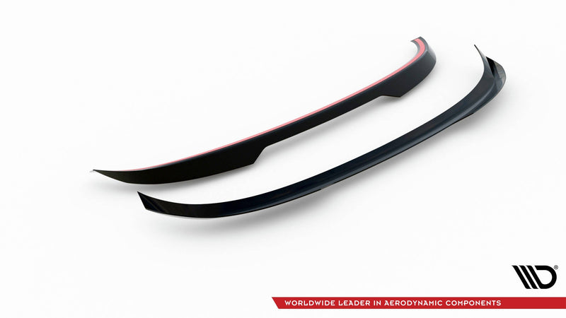 Maxton spoiler cap til Volvo XC60 Mk1 Facelift – blank sort – billede 5 af 6