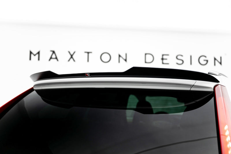 Maxton spoiler cap til Volvo XC60 Mk1 Facelift – blank sort – billede 1 af 6
