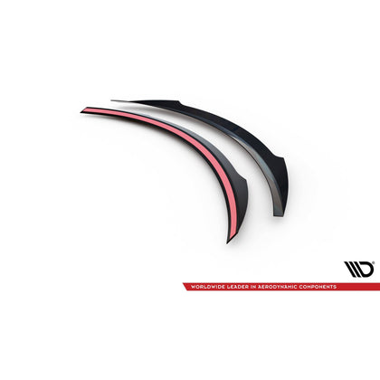 Maxton spoiler til Mercedes- Benz C Coupe AMG-Line C205 Facelift – blank sort – billede 4 af 5