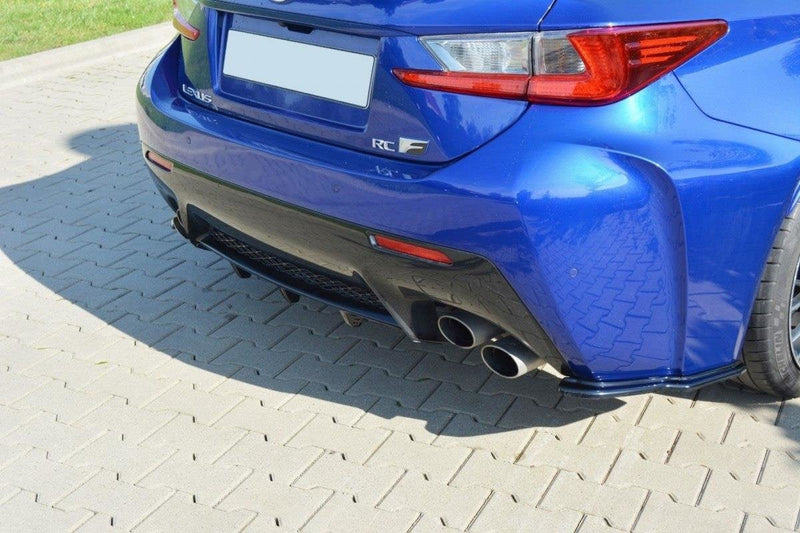 Maxton rear valance til Lexus RC F – blank sort – billede 1 af 6