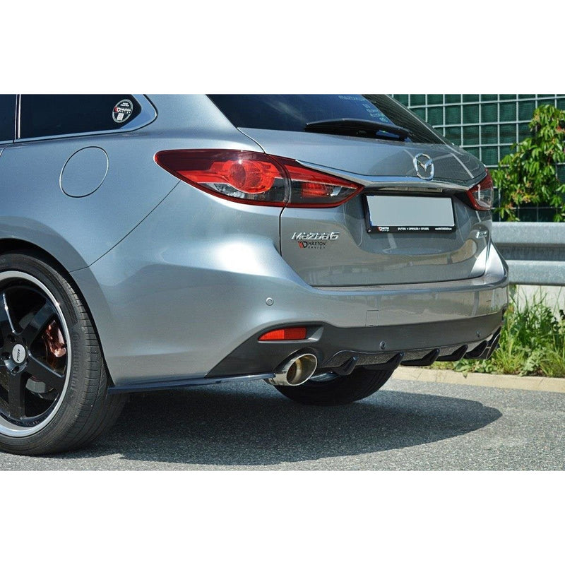Maxton rear valance til Mazda 6 GJ (Mk3) – blank sort – billede 3 af 6
