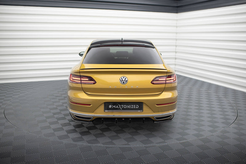 Maxton rear valance til Volkswagen Arteon R-Line – blank sort – billede 1 af 6