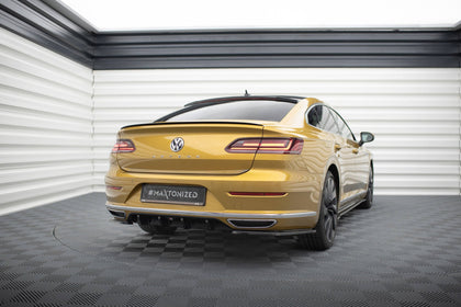 Maxton rear valance til Volkswagen Arteon R-Line – blank sort – billede 2 af 6