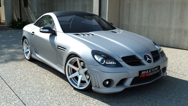 Maxton forkofanger til Mercedes SLK R171 AMG 204 Look – billede 2 af 2