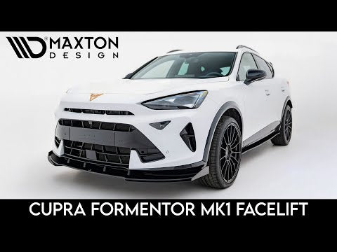 Maxton sideskørter til Cupra Formentor Mk1 Facelift – blank sort – video