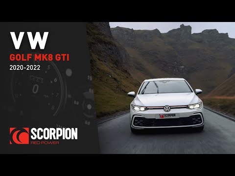 Scorpion GPF-back udstødning til VW MK8 Golf GTI – resoneret, video