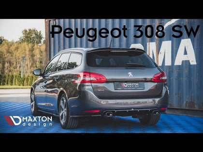 Maxton rear valance til Peugeot 308 SW Mk2 – video