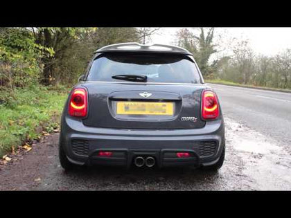 Scorpion cat-back udstødning til Mini Cooper – resoneret, video
