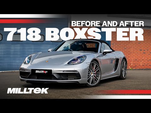 Lydprøve: Milltek cat-back udstødning til Porsche Boxster 718 GTS 4.0