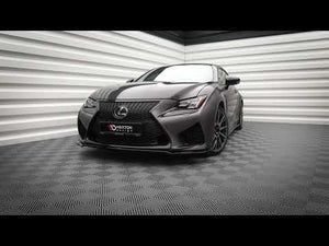Maxton spoiler cap til Lexus RC F – blank sort – video