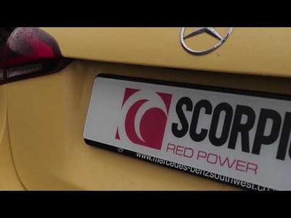 Scorpion GPF Delete - Mercedes A-Class, video