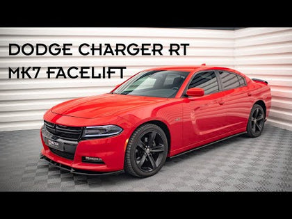 Maxton sideskørter til Dodge Charger RT Mk7 Facelift – blank sort – video