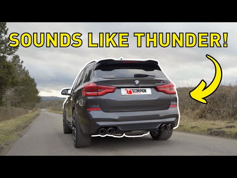 Scorpion GPF delete-rør til BMW X3M – ikke-resoneret, video