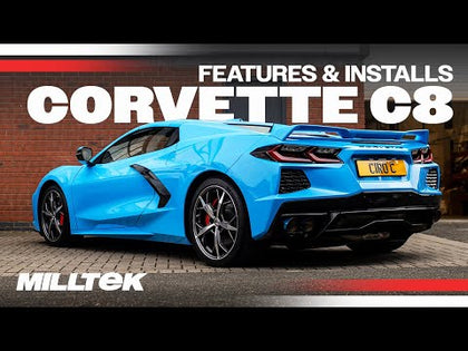 Lydprøve: Milltek endrør til Chevrolet / GMC Corvette Z06 (C8) 5,5 V8