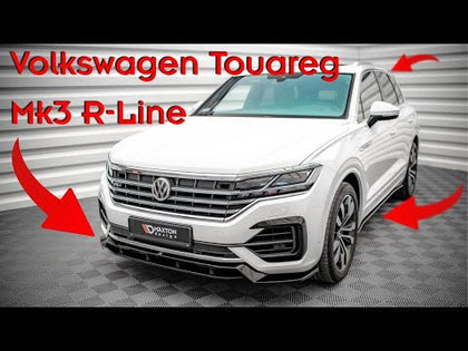 Maxton sideskørter til Volkswagen Touareg R-line Mk3 – blank sort – video