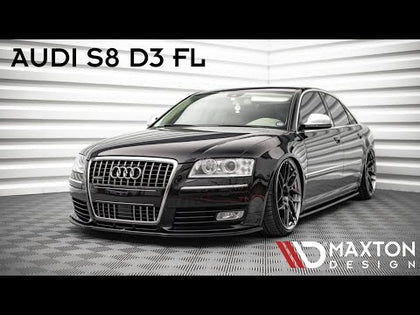 Maxton sideskørter til Audi S8 D3 – blank sort – video