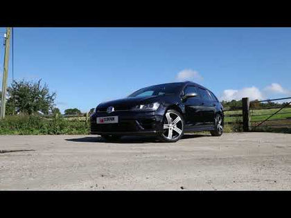 Scorpion cat-back udstødning til VW MK7 Golf Estate R (Pre Facelift), video