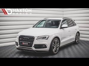 Maxton sideskørter til Audi SQ5 / Q5 S-Line Mk1 (8R) – blank sort – video