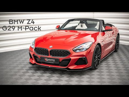 Maxton bagdiffuser til BMW Z4 M-Pack G29 – video