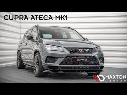 Maxton sideskørter til Cupra Ateca Mk1 / Mk1 Facelift – blank sort – video