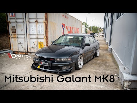 Maxton bagdiffuser til Mitsubishi Galant Avance Mk8 – video