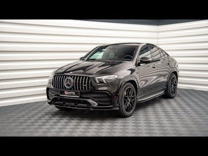 Maxton rear splitter til Mercedes-AMG GLE 53 Coupe C167 / C167 Facelift – blank sort – video