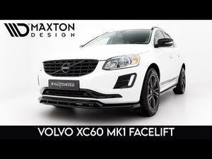 Maxton spoiler cap til Volvo XC60 Mk1 Facelift – blank sort – video