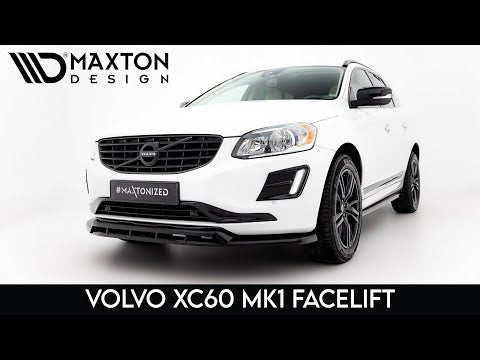 Maxton spoiler cap til Volvo XC60 Mk1 Facelift – blank sort – video