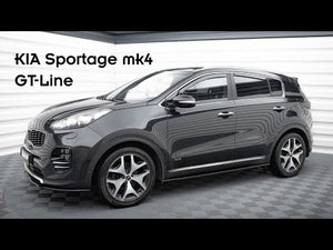 Maxton spoiler cap til Kia Sportage Mk4 GT-Line – blank sort – video