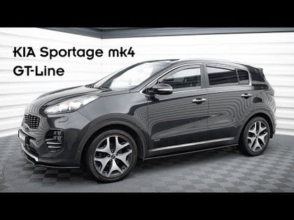 Maxton spoiler cap til Kia Sportage Mk4 GT-Line – blank sort – video