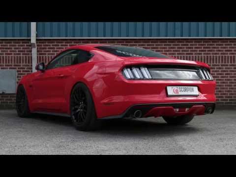 Scorpion cat-back udstødning til Ford Mustang – ikke-resoneret, video