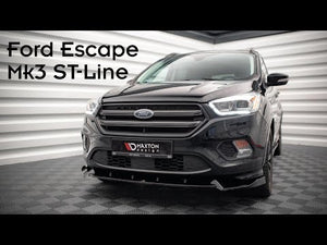 Maxton sideskørter til Ford Escape ST-Line Mk3 – blank sort – video